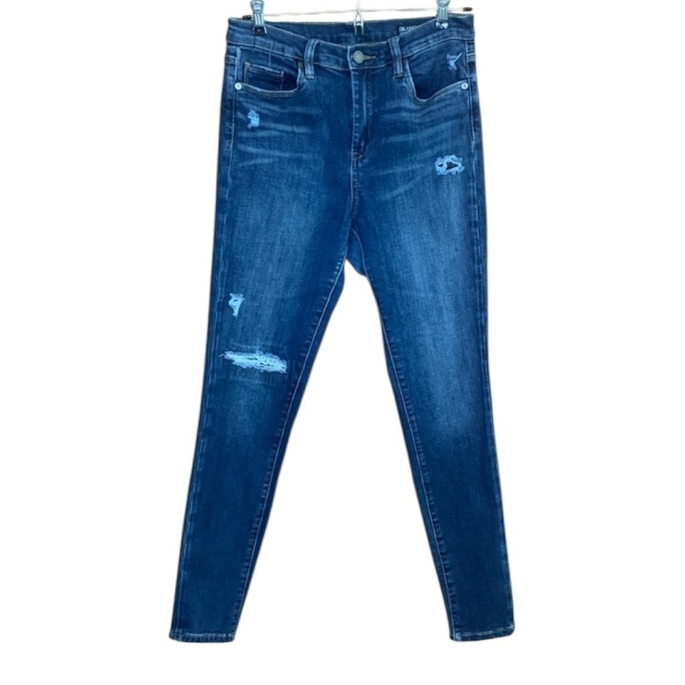 Blank NYC The Great Jones High Rise Distressed Skinny Jeans